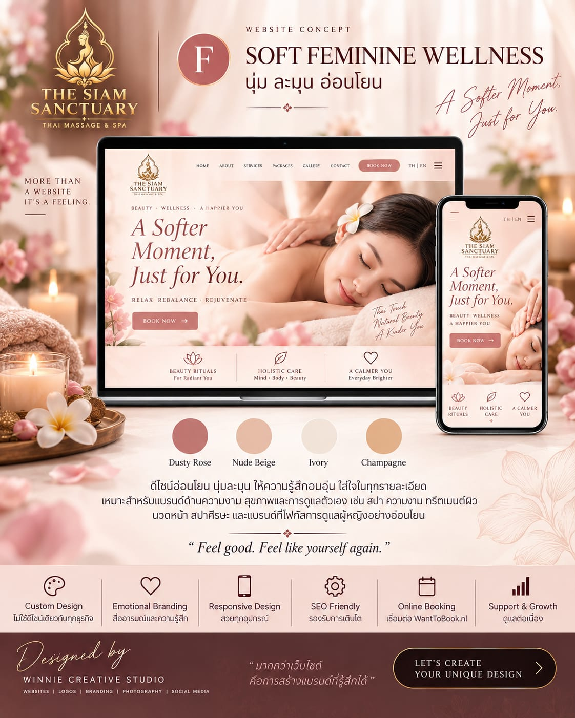 Voorbeeld van F - Soft Feminine Wellness